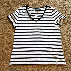 Lauren Ralph Lauren Striped Short Sleeve T-Shirt